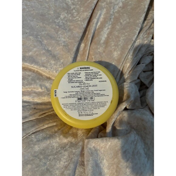 BBW sugared lemon zest candle - Picture 2 of 3